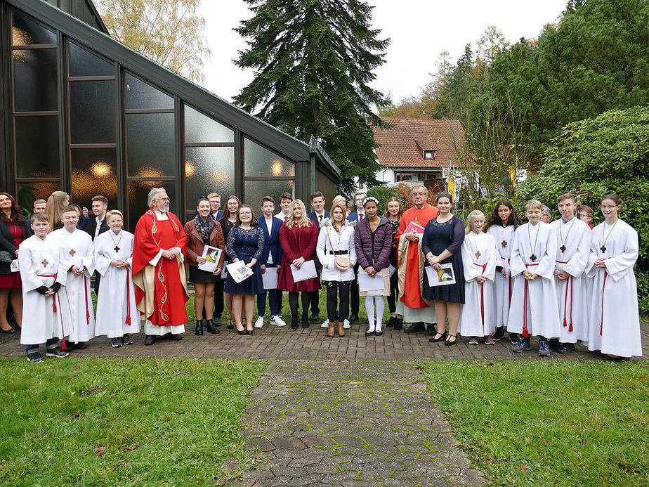 Firmung 2019 in Naumburg (Foto: Karl-Franz Thiede)